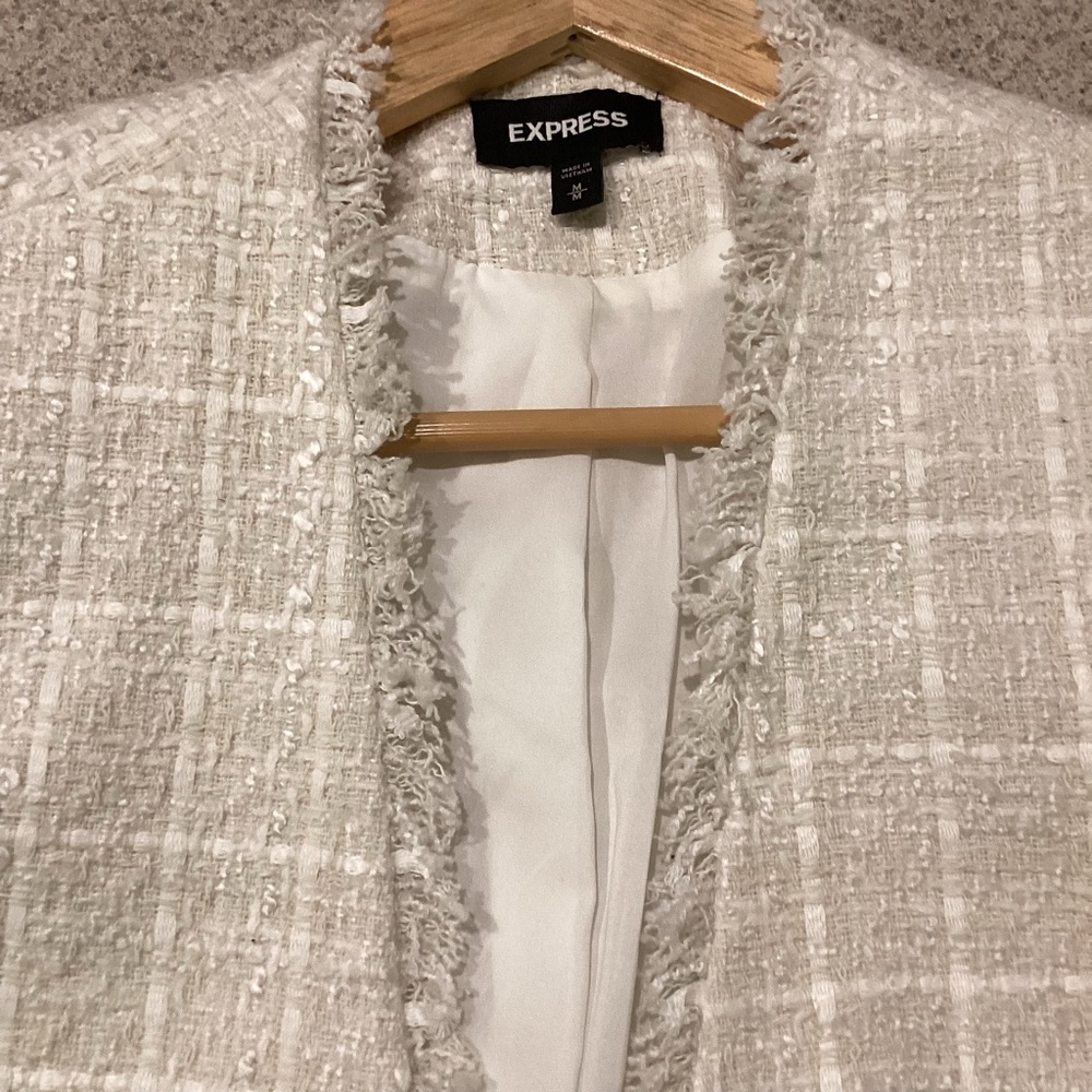 Express Tweed Boucle Jacket - Picture 6 of 12